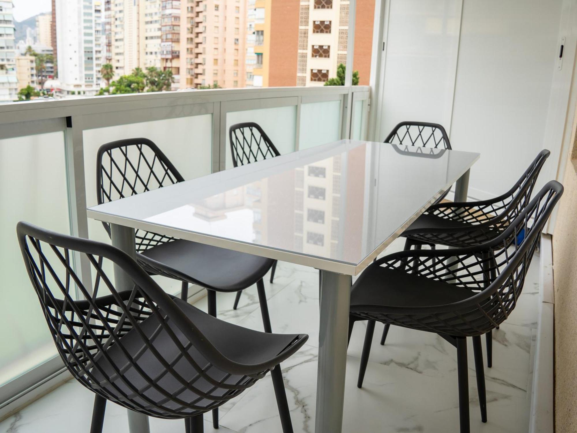 Apartamento Edificio Astoria Бенидорм Экстерьер фото